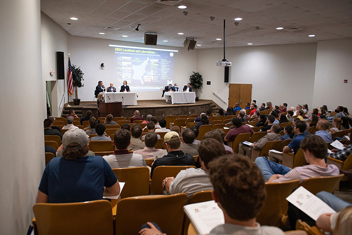 Leaders from Mississippi State University and the U.S. Army Engineer